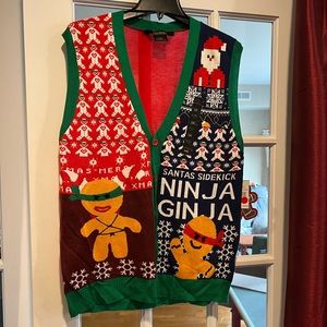 Old River Christmas vest